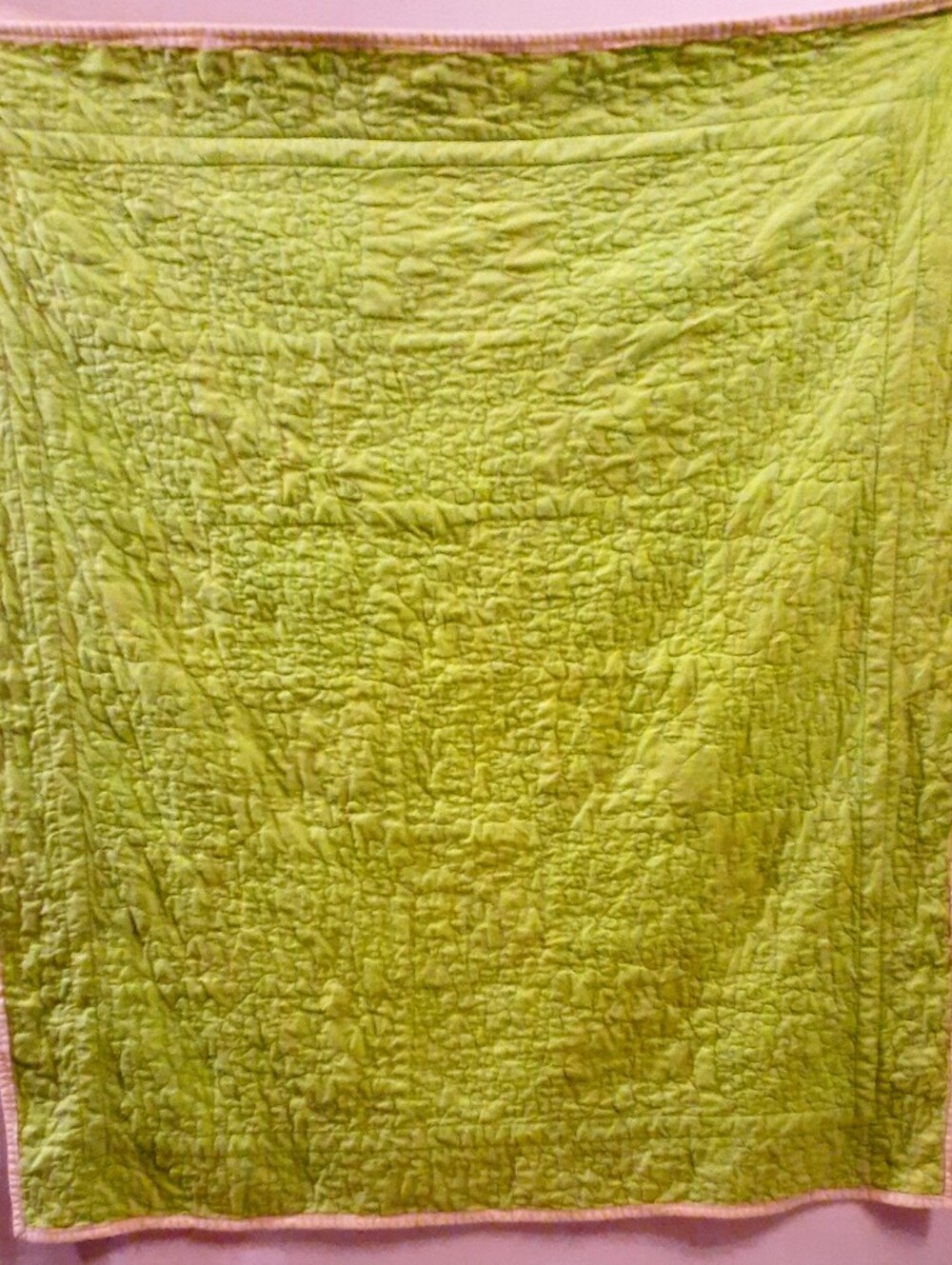 Handmade patchwork Quilt. - Picture 3 of 3